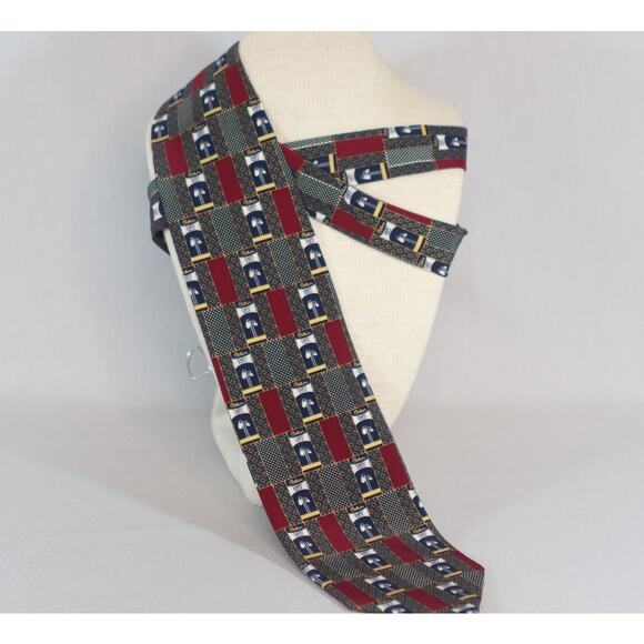 Trelors Neck Tie Cadbury Dairy Milk Theme Multicolor Motif - Picture 1 of 6